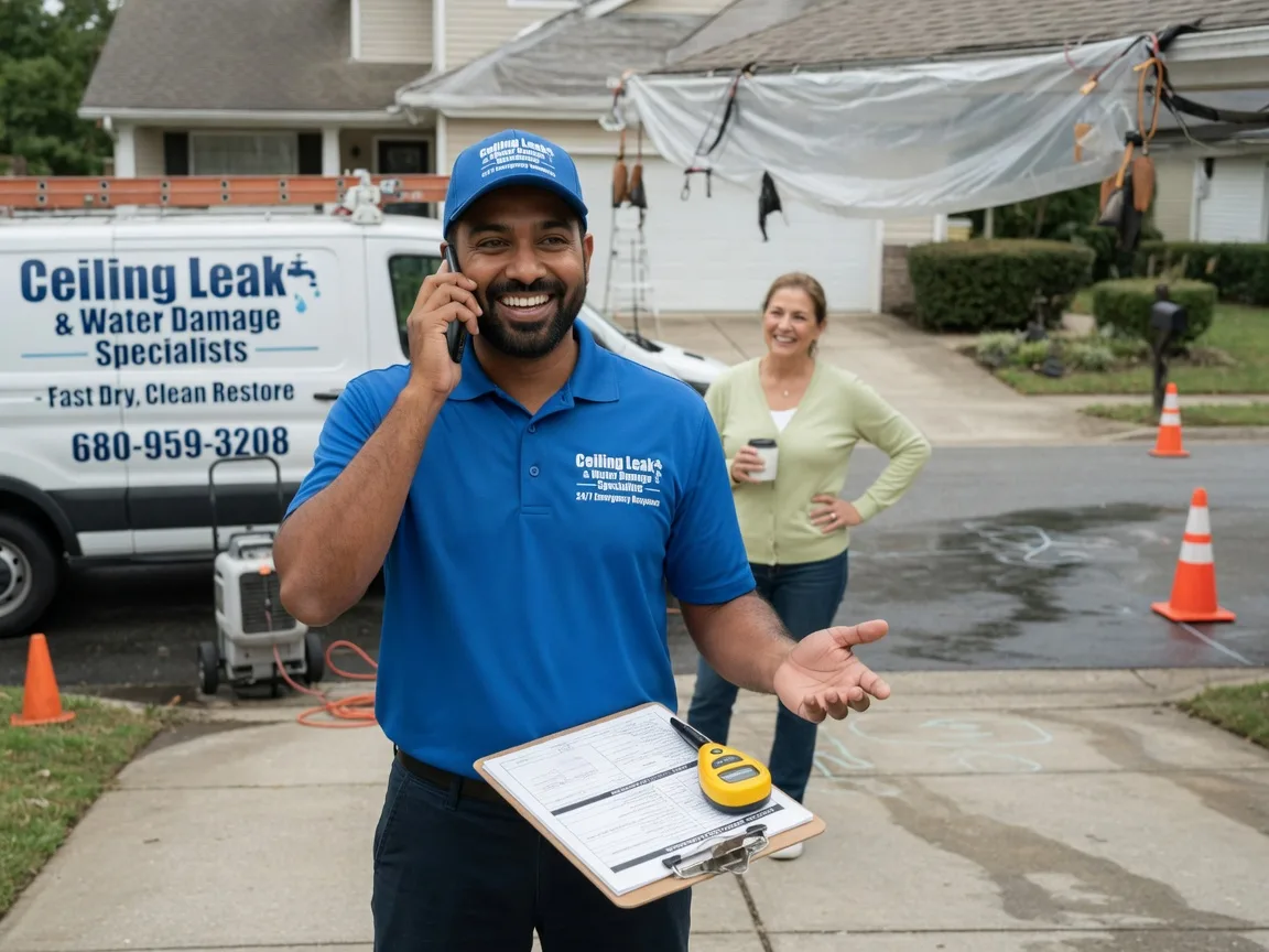 Ceiling Leak Cleanup Norway, SC FAQs